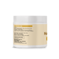ManukaMend Organic Salve for Anal Relief back of jar with suggested use and caution instructions.